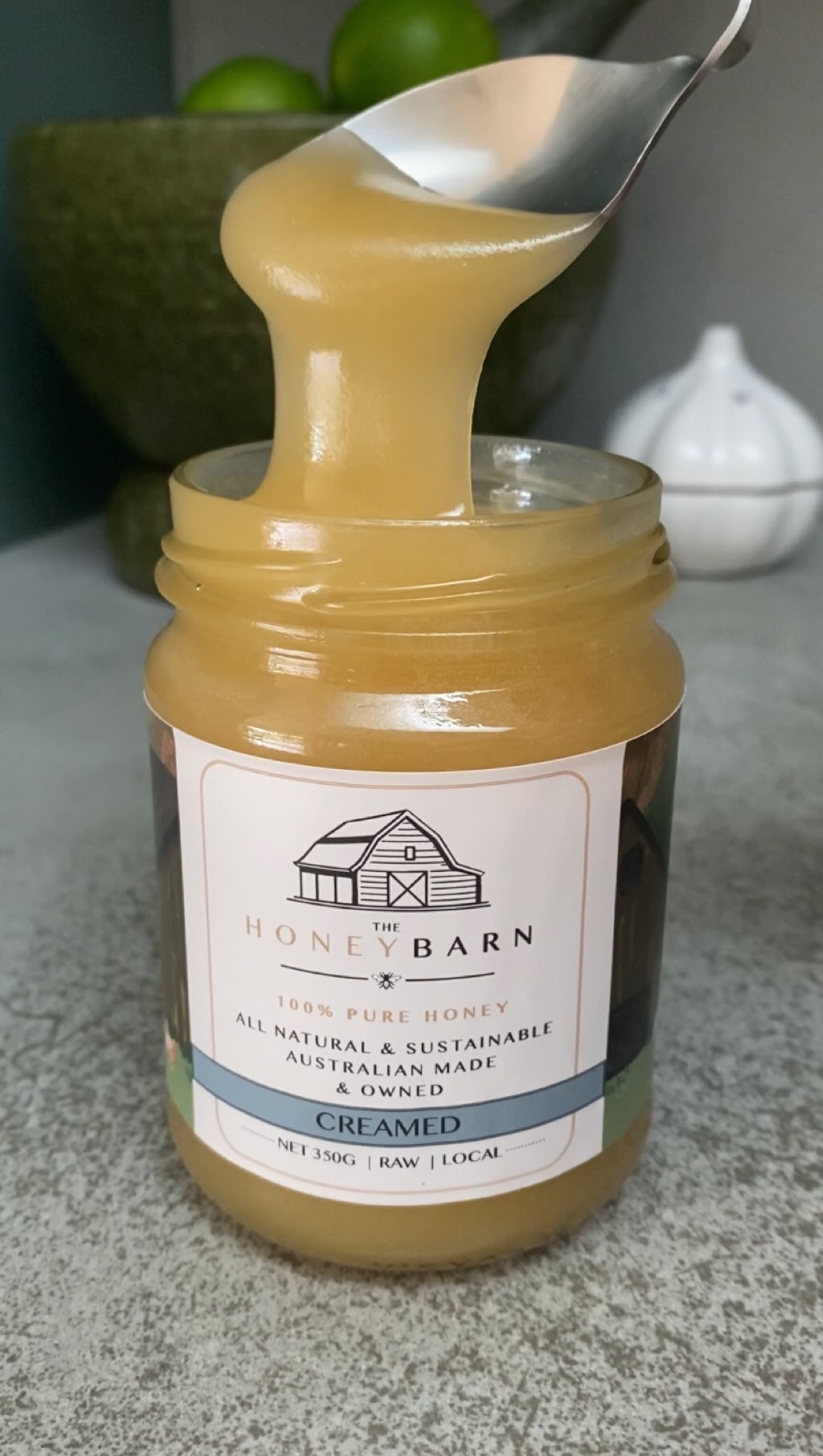 Raw Australian Creamed Honey