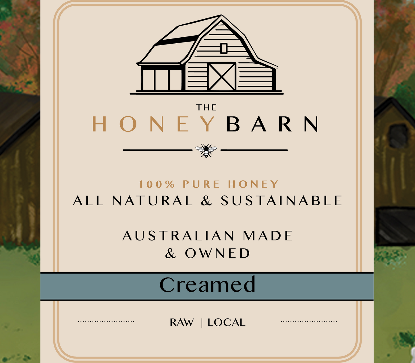 Raw Australian Creamed Honey