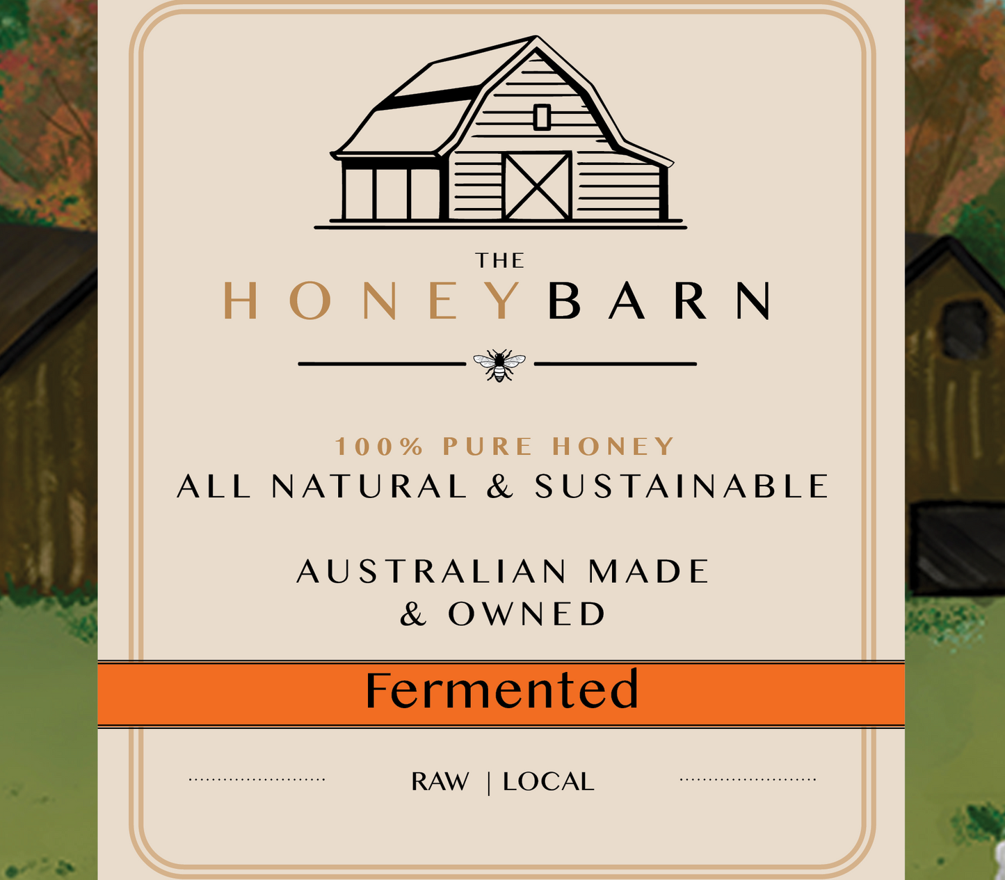 Fermented Raw Hawkesbury Australian Honey